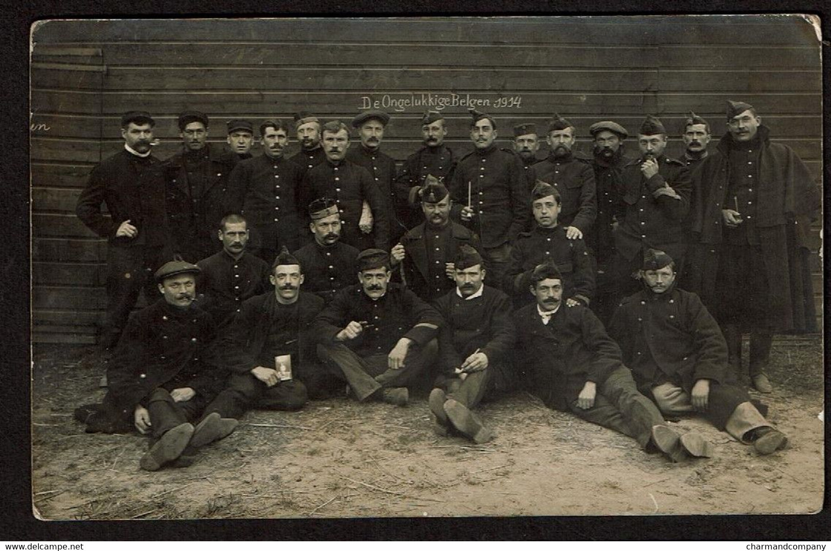 4 Cartes Photos - Vluchtoord - Camp De Réfugiés Belges - Nederland - Loosduinen - Voir Scans - Guerre 1914-18