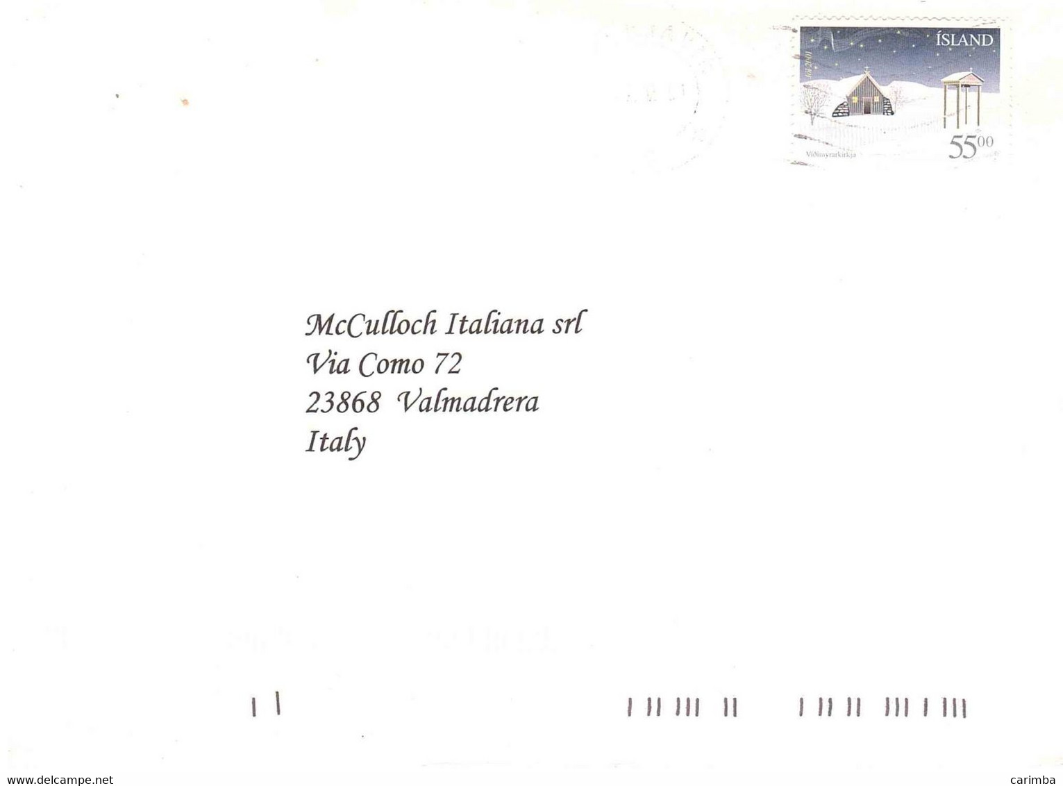 2001 LETTERA PER ITALIA - Brieven En Documenten