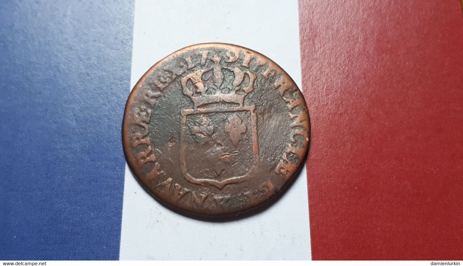 FRANCE BORDEAUX SOL A L'ECU 1791 K CADUCEE 28MM 8GR ! - Altri & Non Classificati