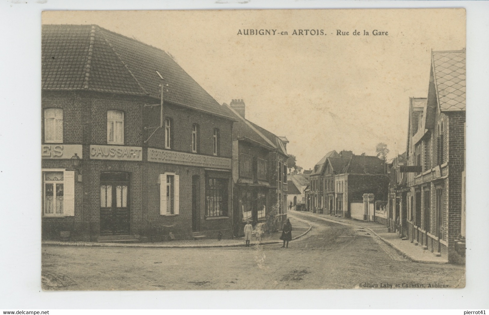 AUBIGNY EN ARTOIS - Rue De La Gare - Aubigny En Artois