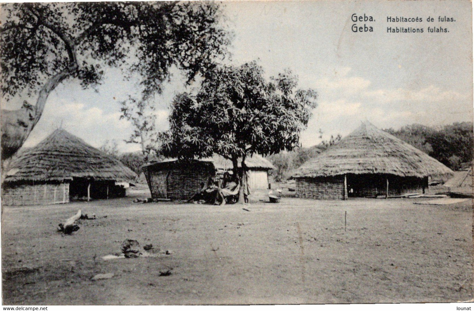 GEBA - Habitations Fulahs - Guinée