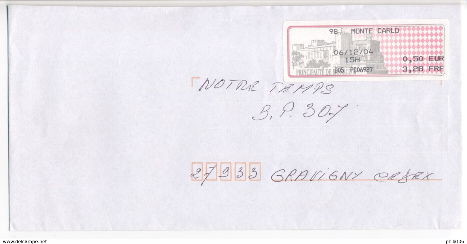 LISA Sur Lettre - Storia Postale