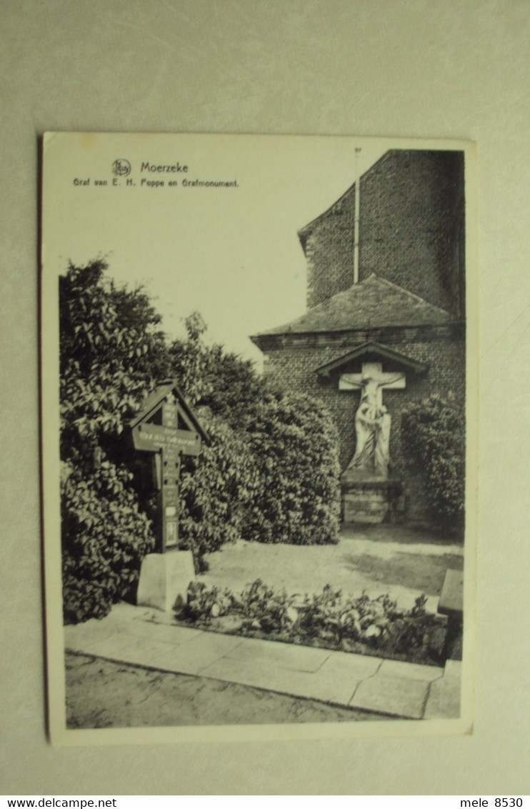 45634 - MOERZEKE - GRAF VAN E.H. POPPE EN GRAFMONUMENT - ZIE 2 FOTO'S - Hamme