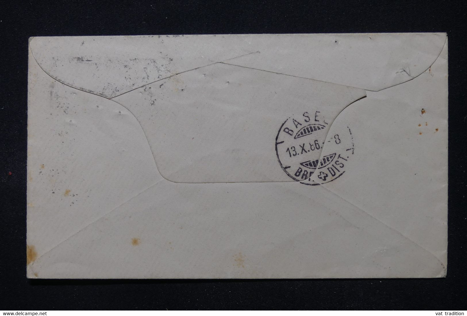 ROYAUME UNI - Enveloppe De Manchester Pour La Suisse En 1886 - L 112521 - Lettres & Documents