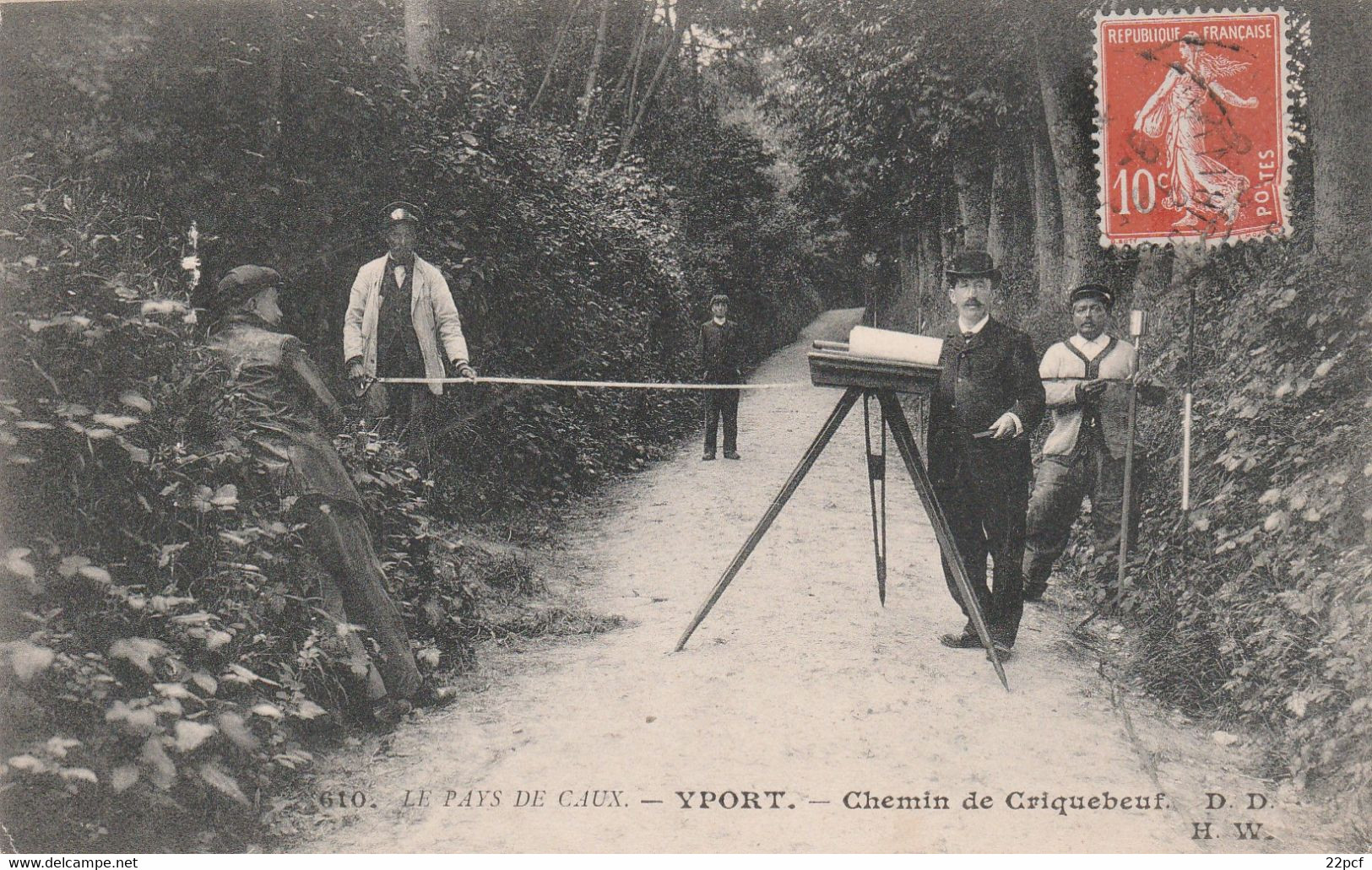610 - YPORT - Chemin De Criquebeuf- Arpenteur - Yport