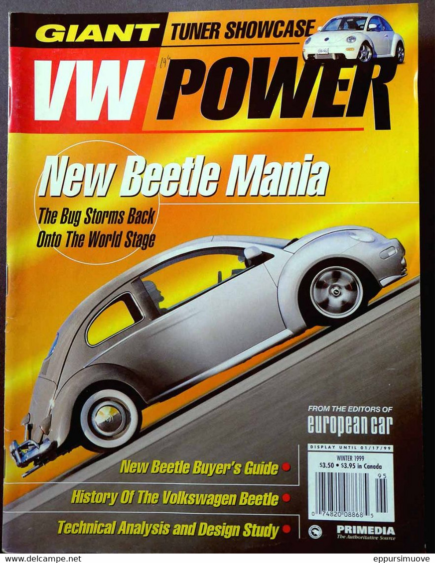 VW POWER Winter 1999 - NEW BEETLE MANIA - Trasporti