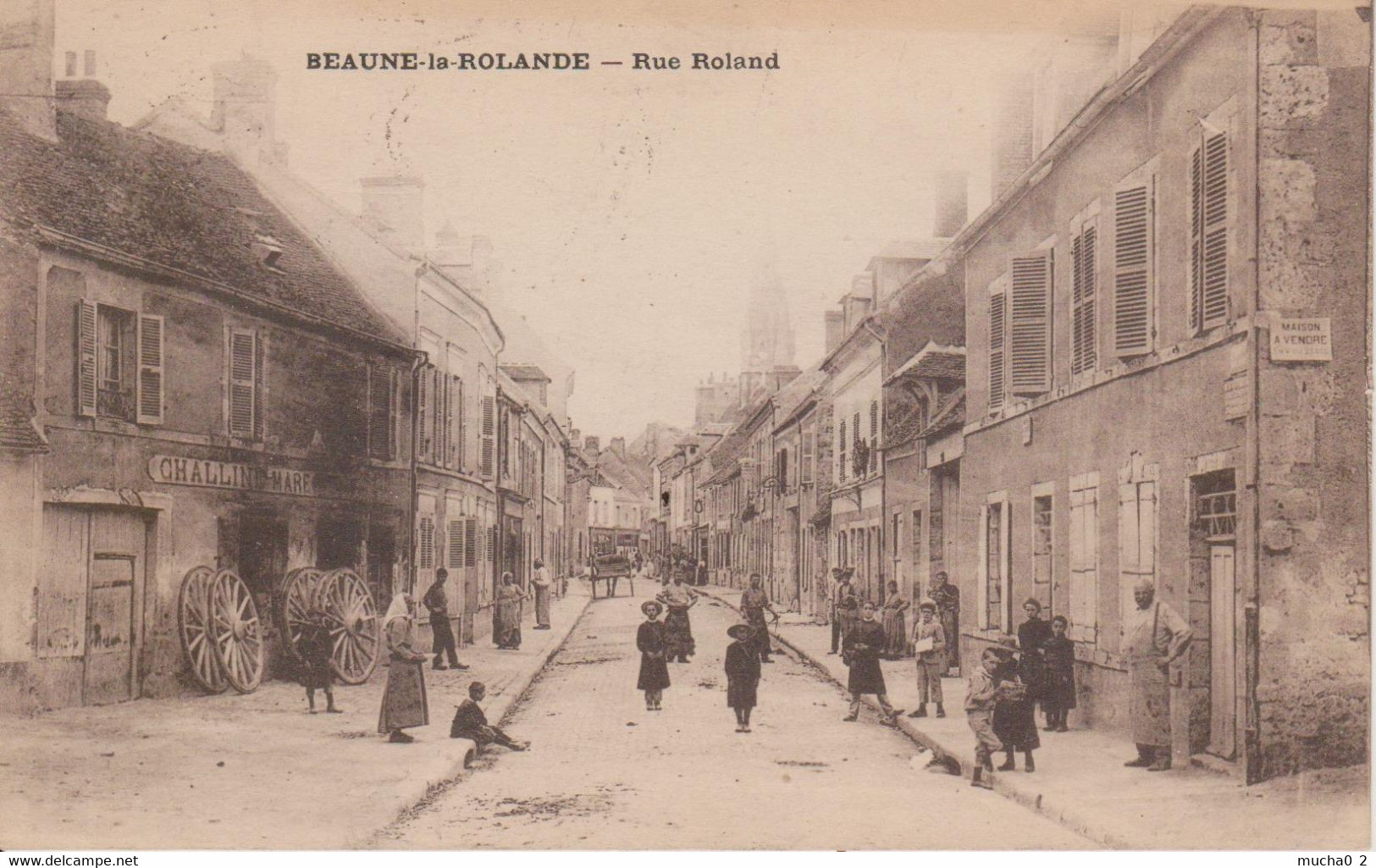 45 - BEAUNE LA ROLANDE - RUE ROLAND - Beaune-la-Rolande