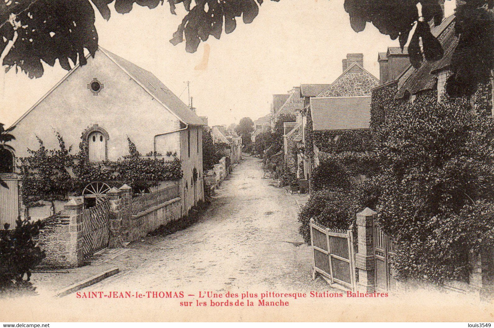 Saint-jean-le-thomas - L'une Des Plus Pittoresque Station Balnéaire Sur Les Bords De La Manche - Other & Unclassified