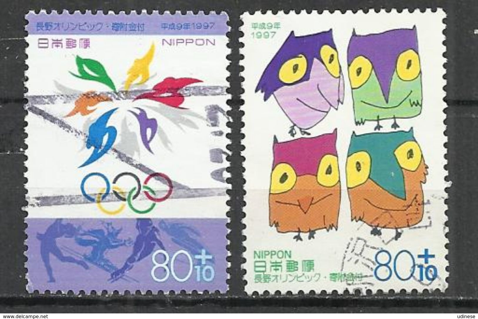 JAPAN 1997 - WINTER OLYMPIC GAMES OF NAGANO - CPL. SET - OBLITERE USED GESTEMPELT USADO - Invierno 1998: Nagano