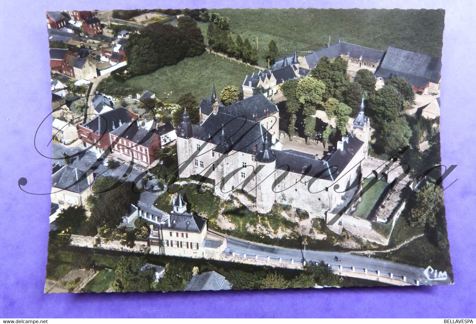 Ecaussines-Lalaing Vue Aerienne Chateau Fort. - Ecaussinnes