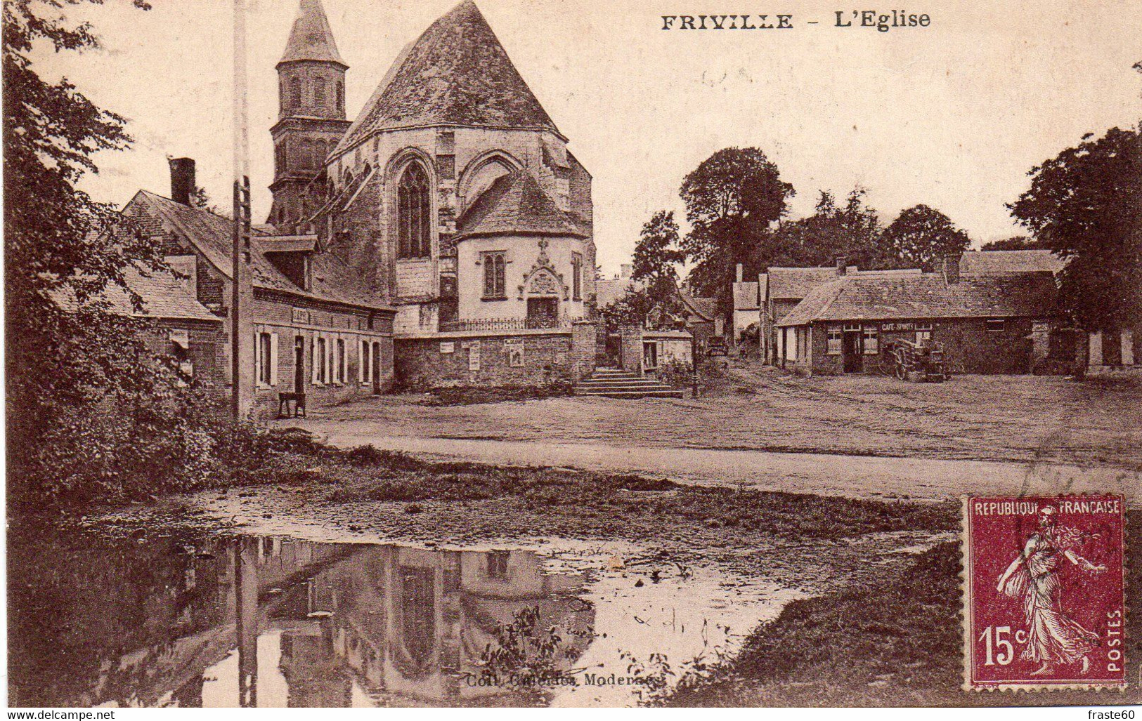 Friville - L ' église - Friville Escarbotin