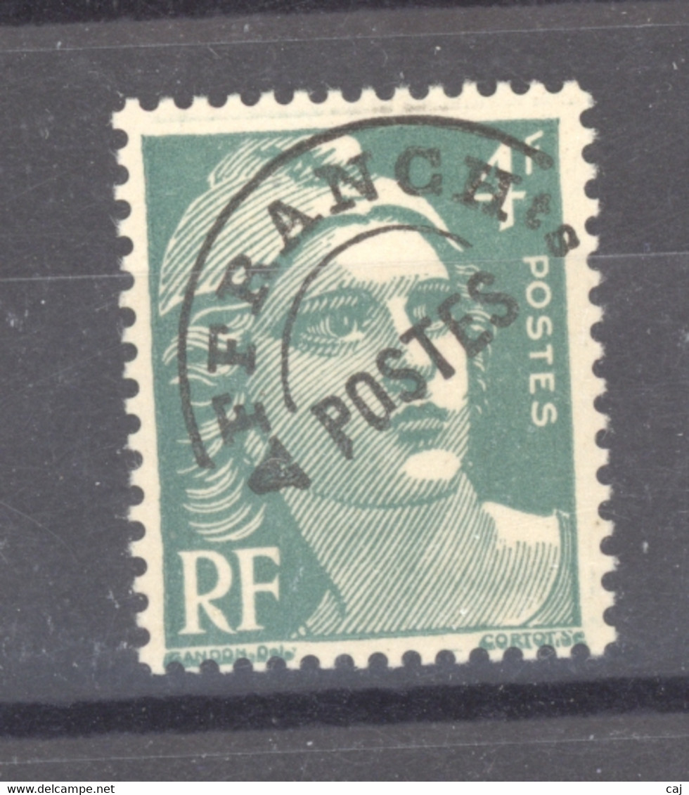 0opr  190 -  France  -  Préos  :  Yv  98c  **      Variété:   O Limé - 1893-1947