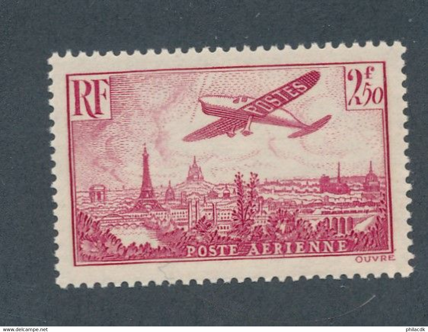 FRANCE - POSTE AERIENNE N° 11 NEUF** SANS CHARNIERE - COTE : 50€ - 1936 - 1927-1959 Mint/hinged