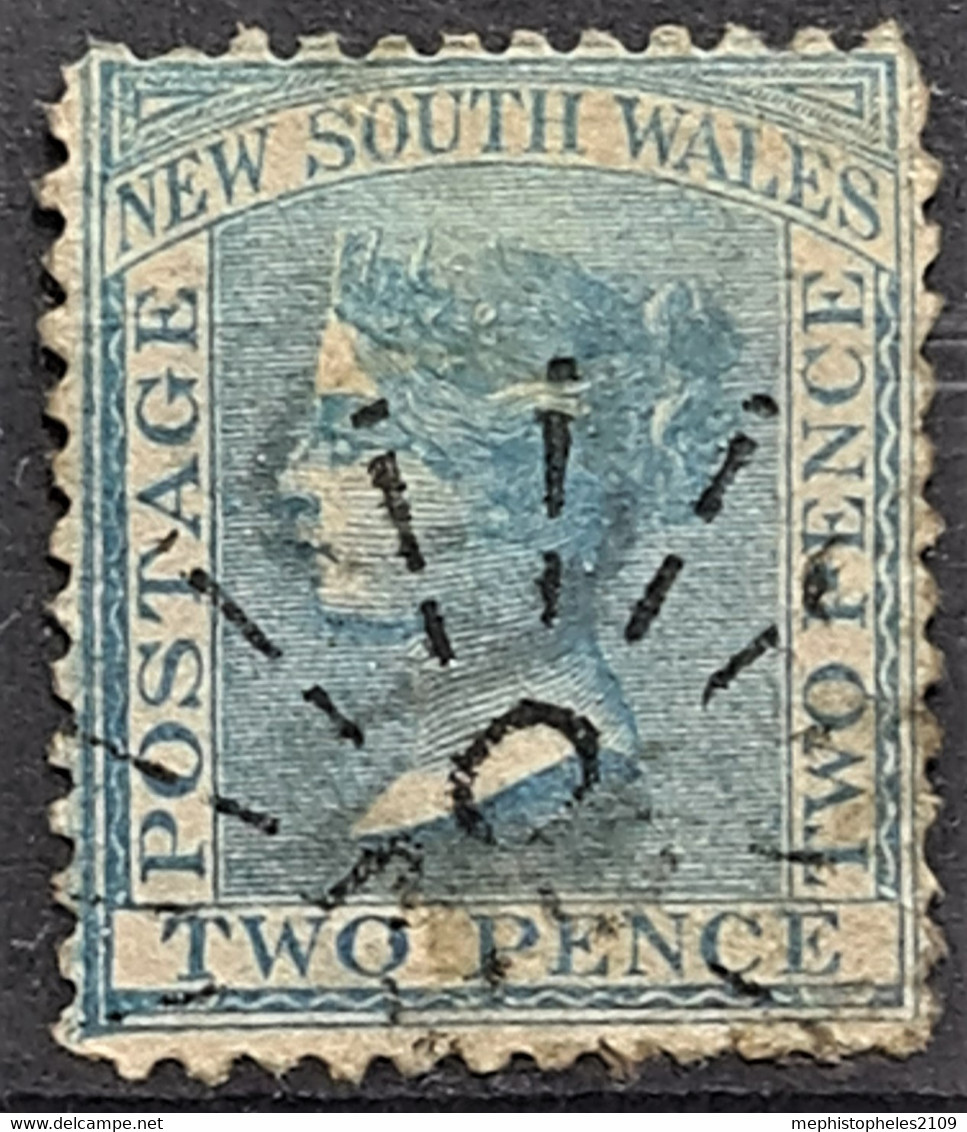 NEW SOUTH WALES 1863 - Canceled - Sc# 48 - Usati