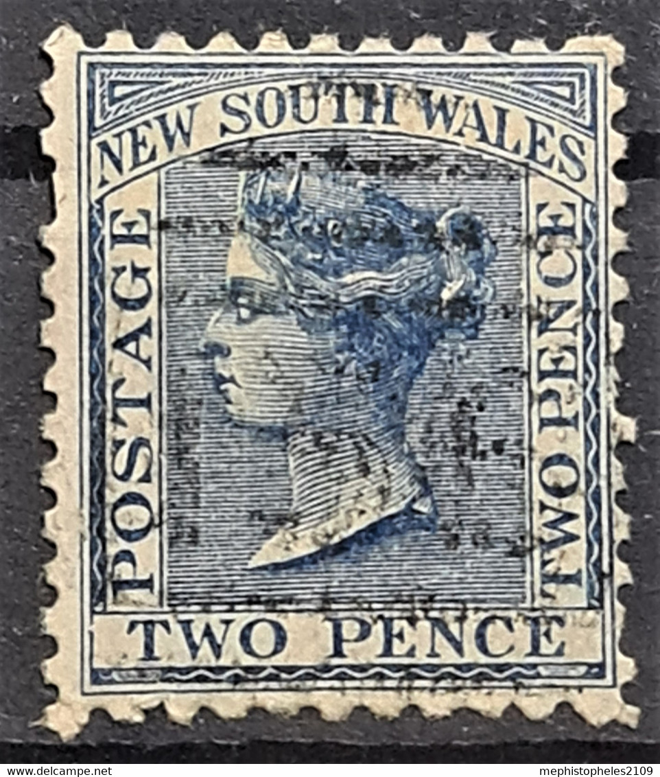 NEW SOUTH WALES 1862 - Canceled - Sc# 49 - Gebruikt