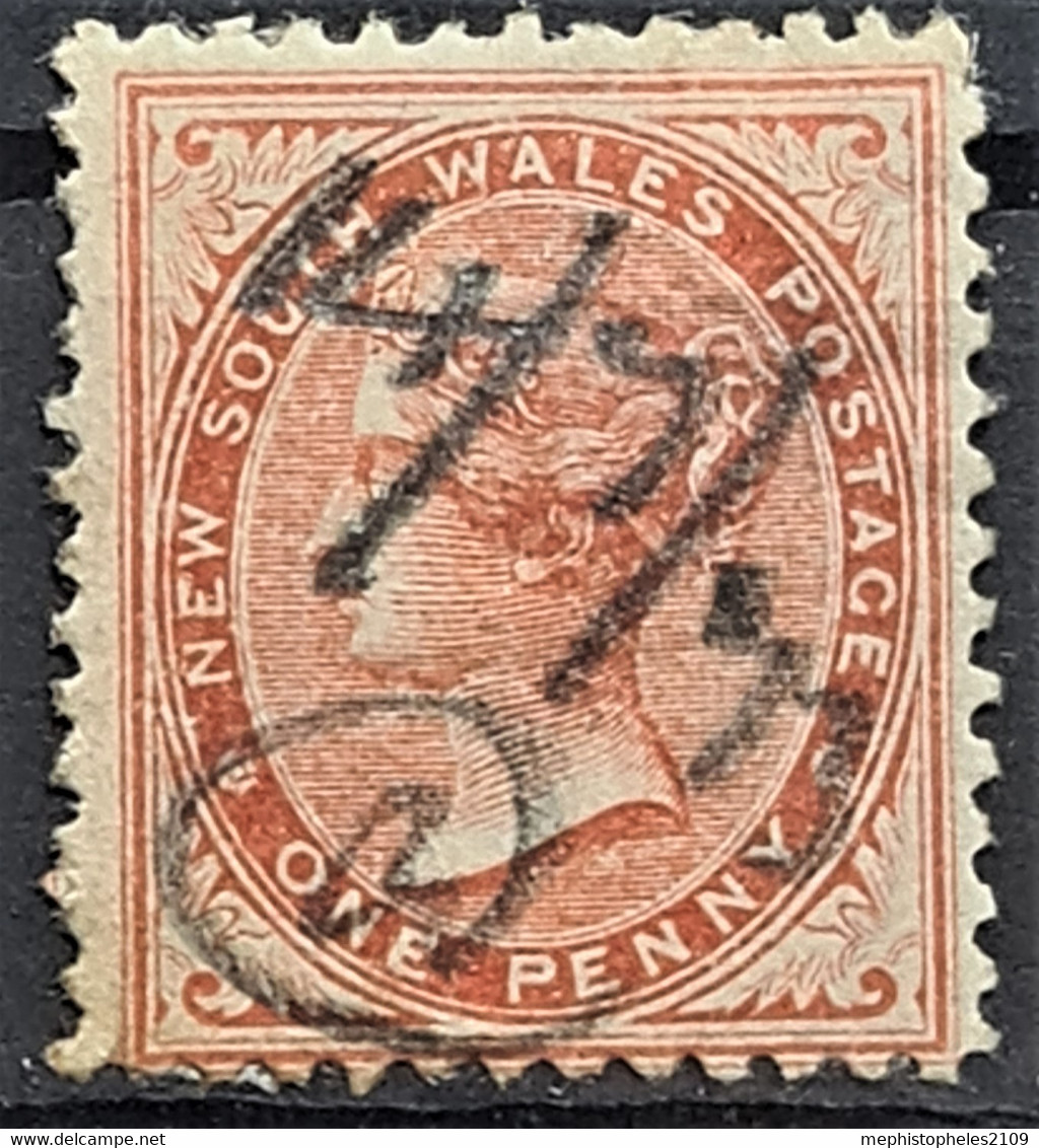 NEW SOUTH WALES 1865 - Canceled - Sc# 45 - Gebruikt