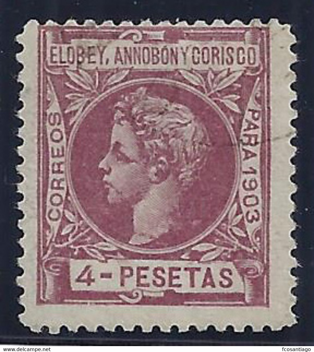 ESPAÑA/ELOBEY, ANNOBON Y CORISCO 1903 - Edifil #16 - VFU - Elobey, Annobon & Corisco