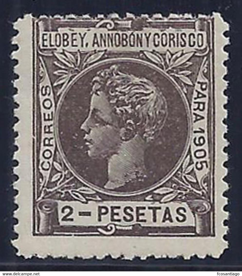 ESPAÑA/ELOBEY, ANNOBON Y CORISCO 1905 - Edifil #30 - MNH ** - Elobey, Annobon & Corisco