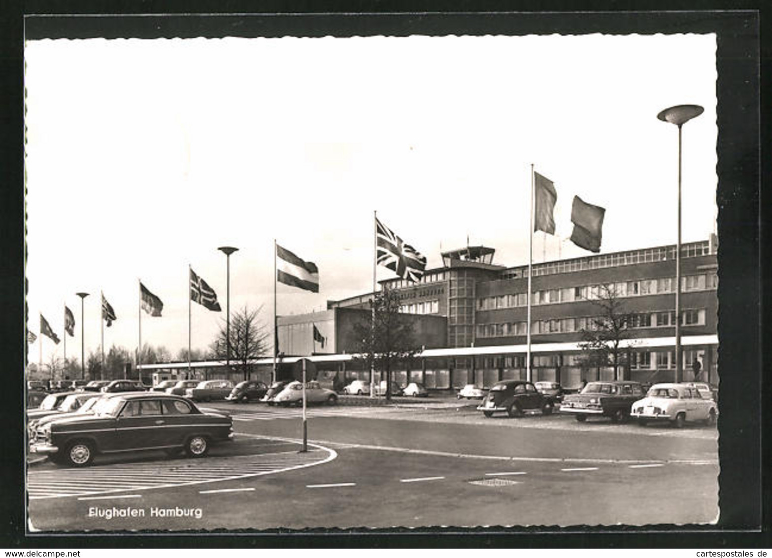 AK Hamburg, Parkplatz Vor Dem Flughafen - Other & Unclassified