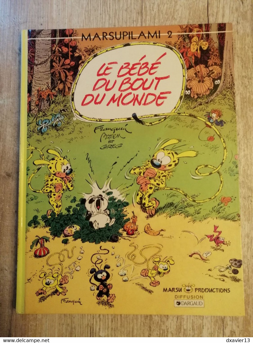 Bande Dessinée - Marsupilami 2 - Le Bébé Du Bout Du Monde (1988) - Marsupilami