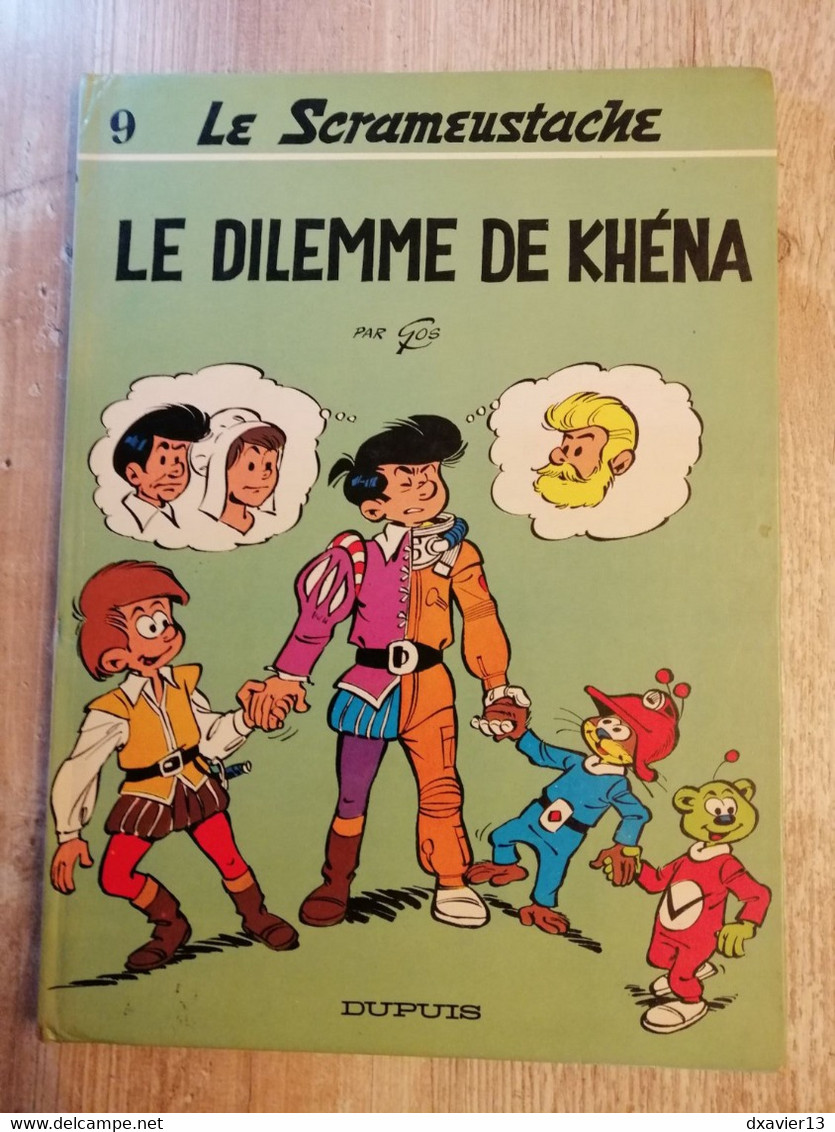 Bande Dessinée - Le Scrameustache 9 - Le Dilemme De Khéna (1980) - Scrameustache, Le
