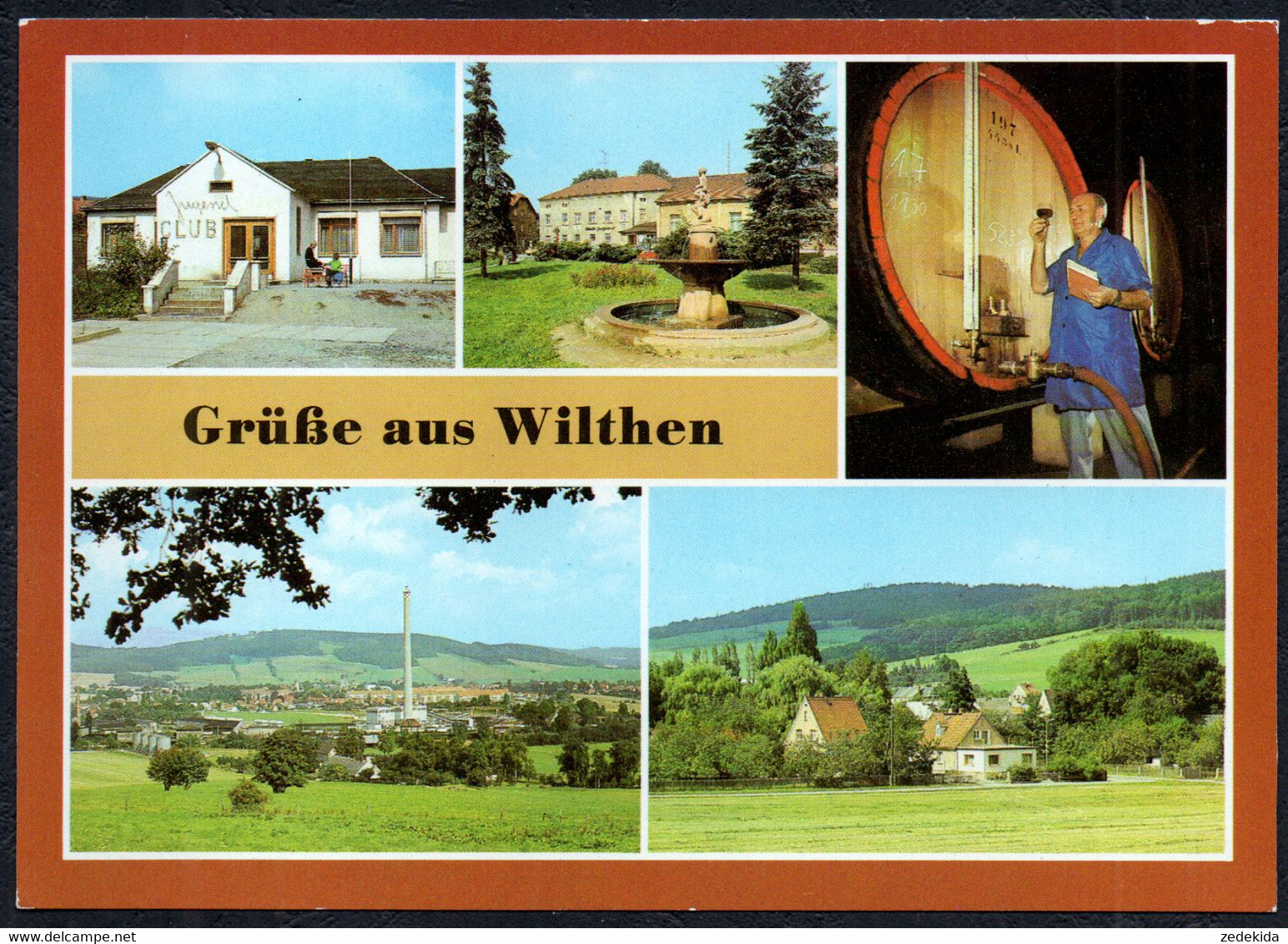 F5149 - TOP Wilthen Jugend Club Betriebsferienheim Hans Bergland VEB Weinbrand - Bild Und Heimat Reichenbach - Wilthen