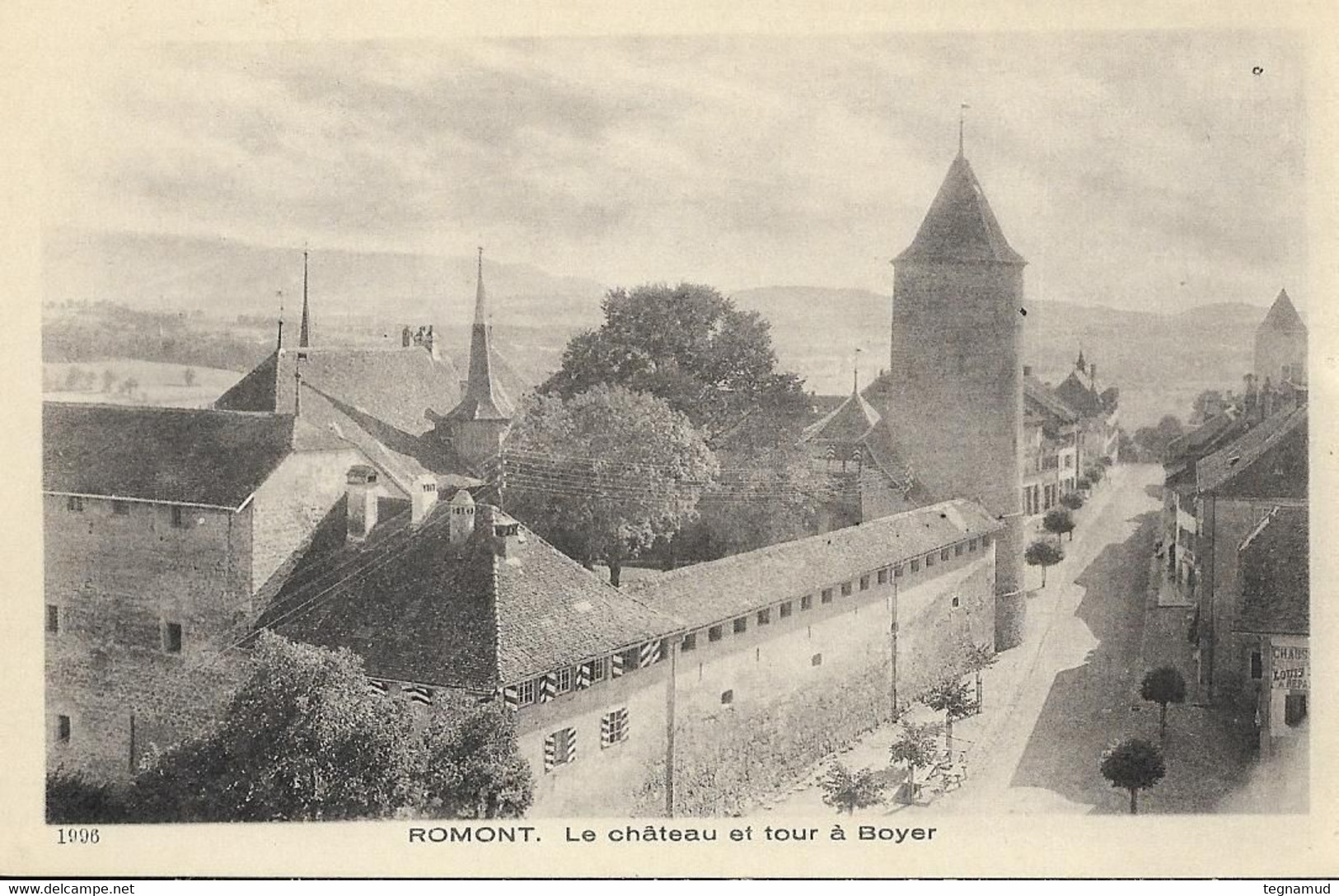 ROMONT - Le Château Et Tour à Boyer - Romont