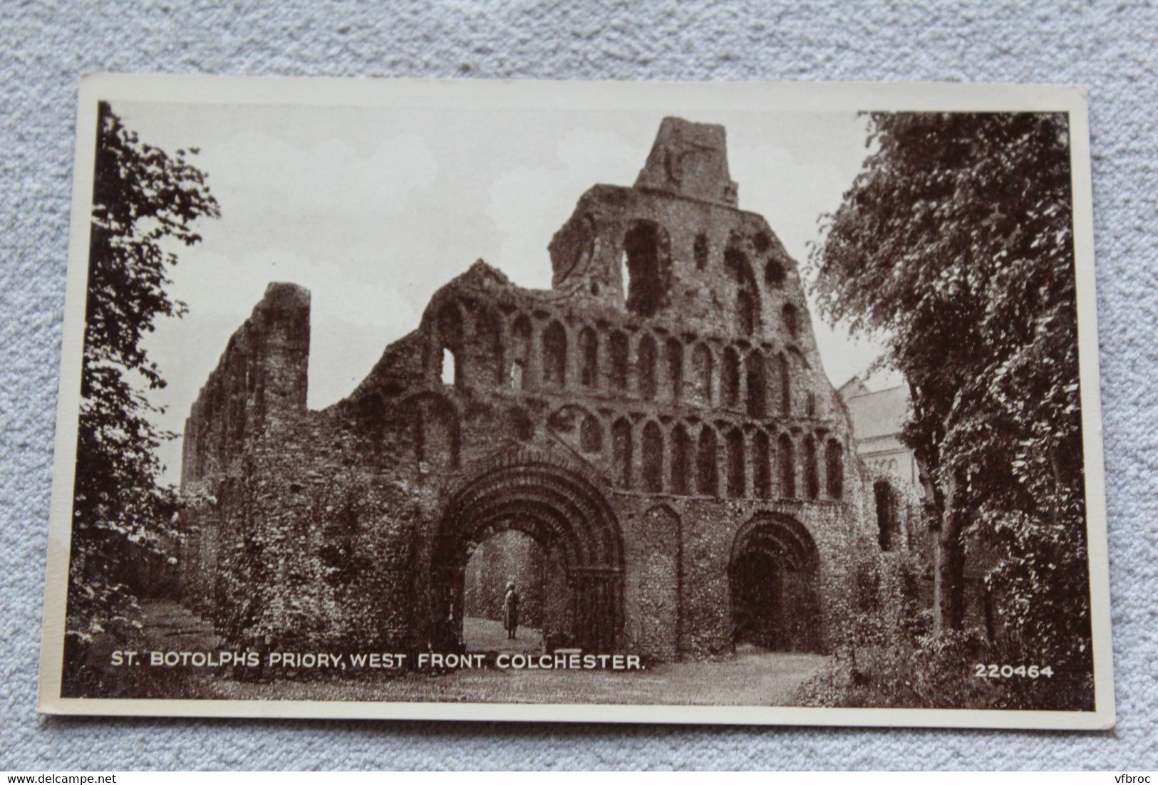 G61, Colchester, St Botolphs Priory, West Front, Angleterre - Colchester