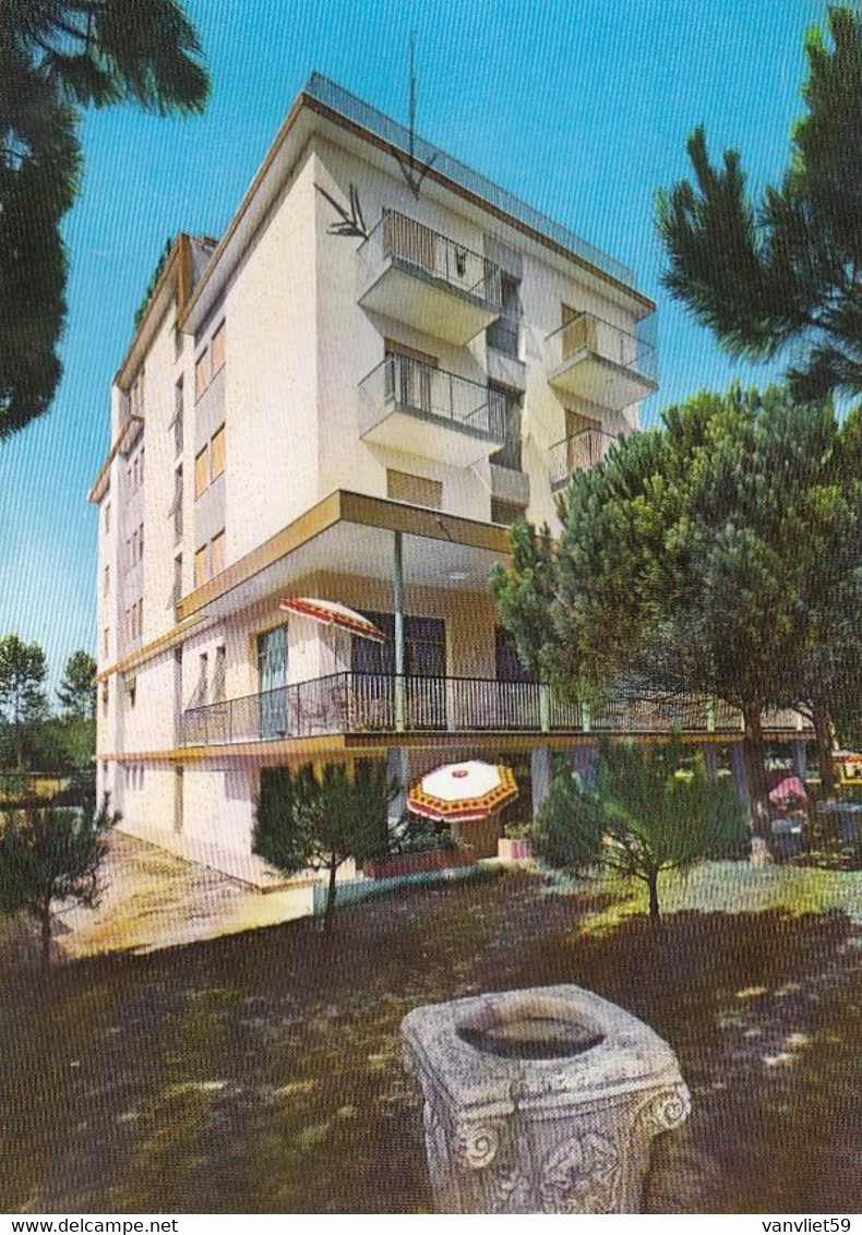 JESOLO PINETA -VENEZIA-HOTEL=HARVEY=-CARTOLINA VERA FOTOGRAFIA VIAGGIATA  IL 12-7-1966 - Venezia (Venice)