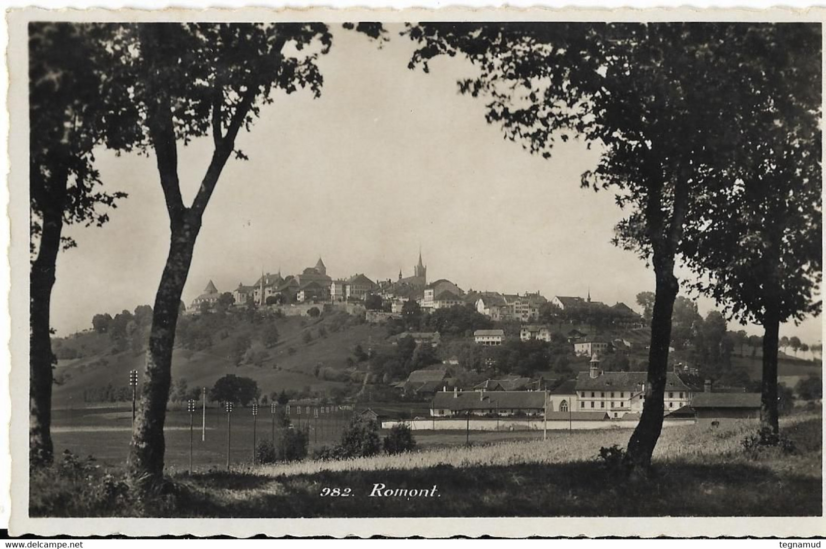 ROMONT - Vue Générale - Carte Photo - Romont