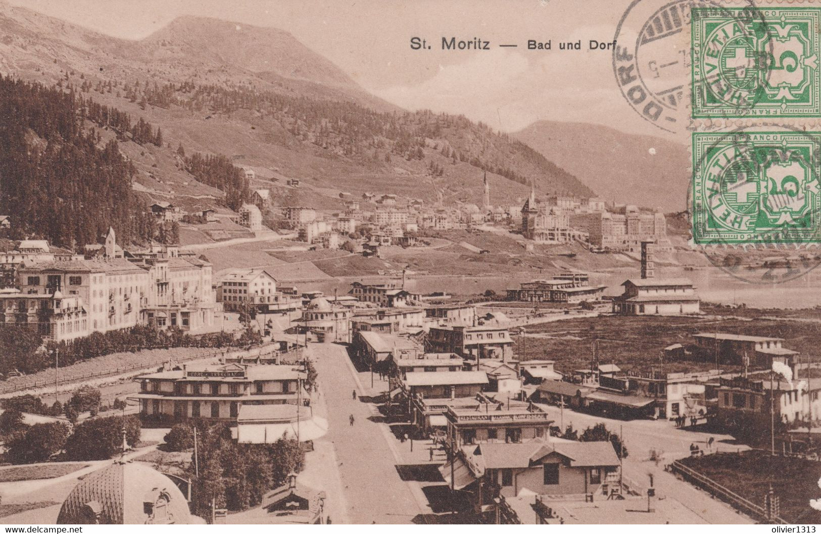 SUISSE-------------saint Moritz - St. Moritz