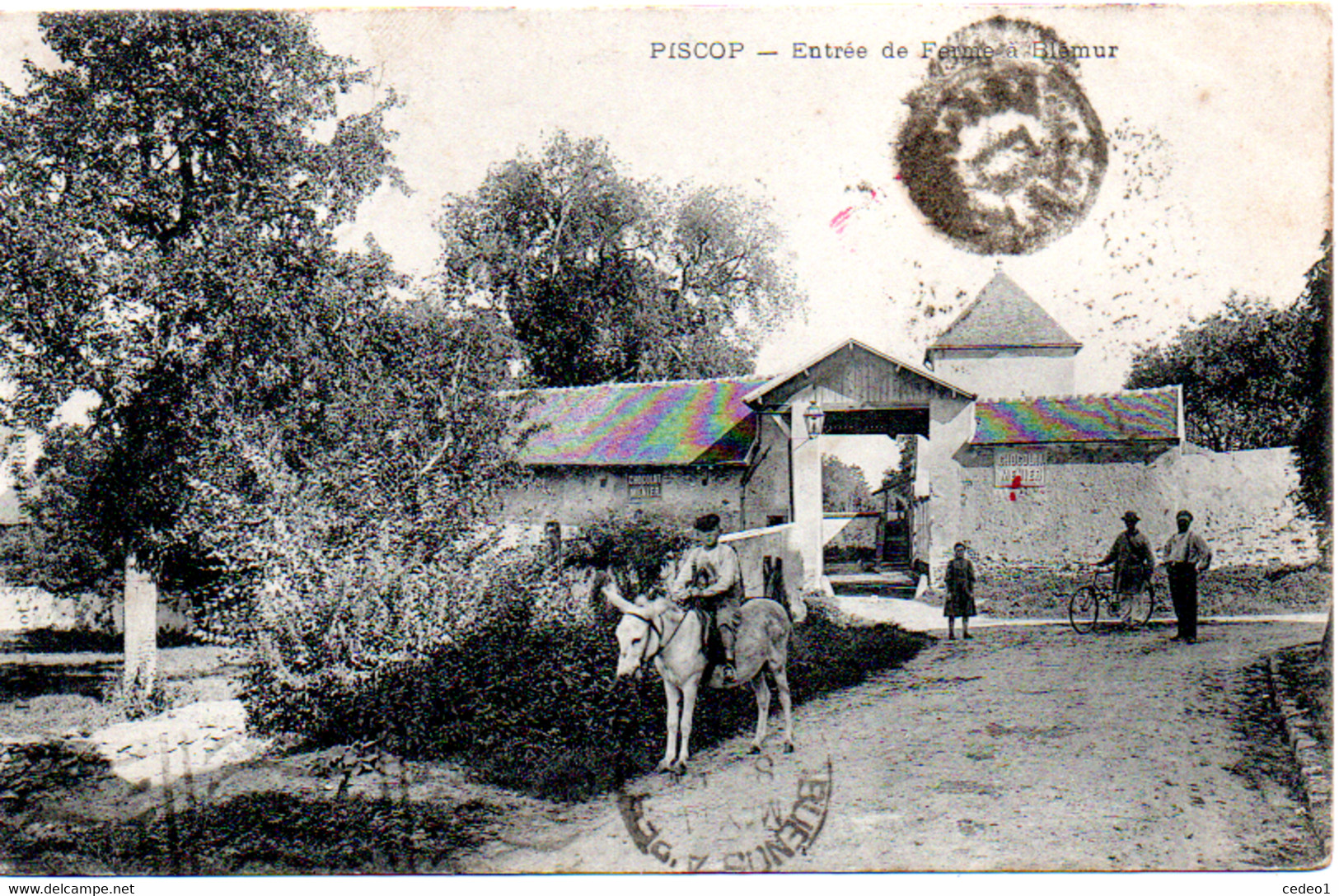 PISCOP  ENTREE DE FERME A BLEMUR - Pontcelles