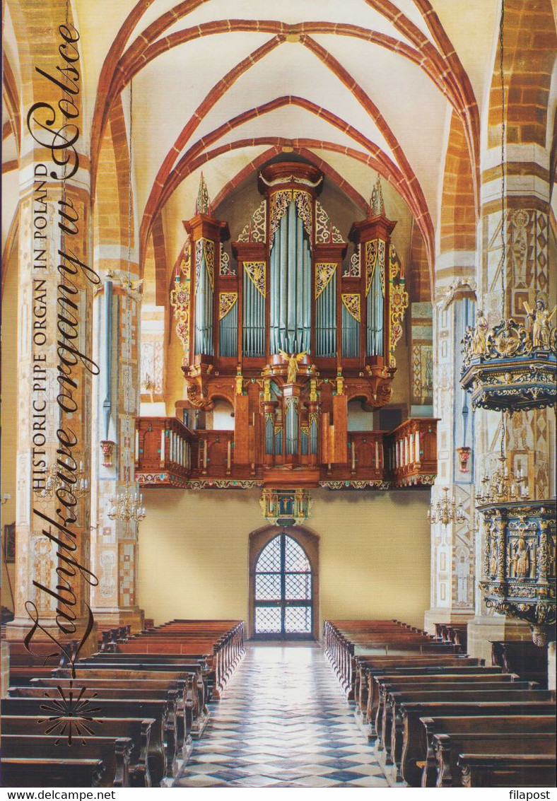 POLAND 2019 Booklet / Historic Renaissance Pipe Organ, St Andrew Apostle Basilica In Olkusz / With Block MNH** - Booklets