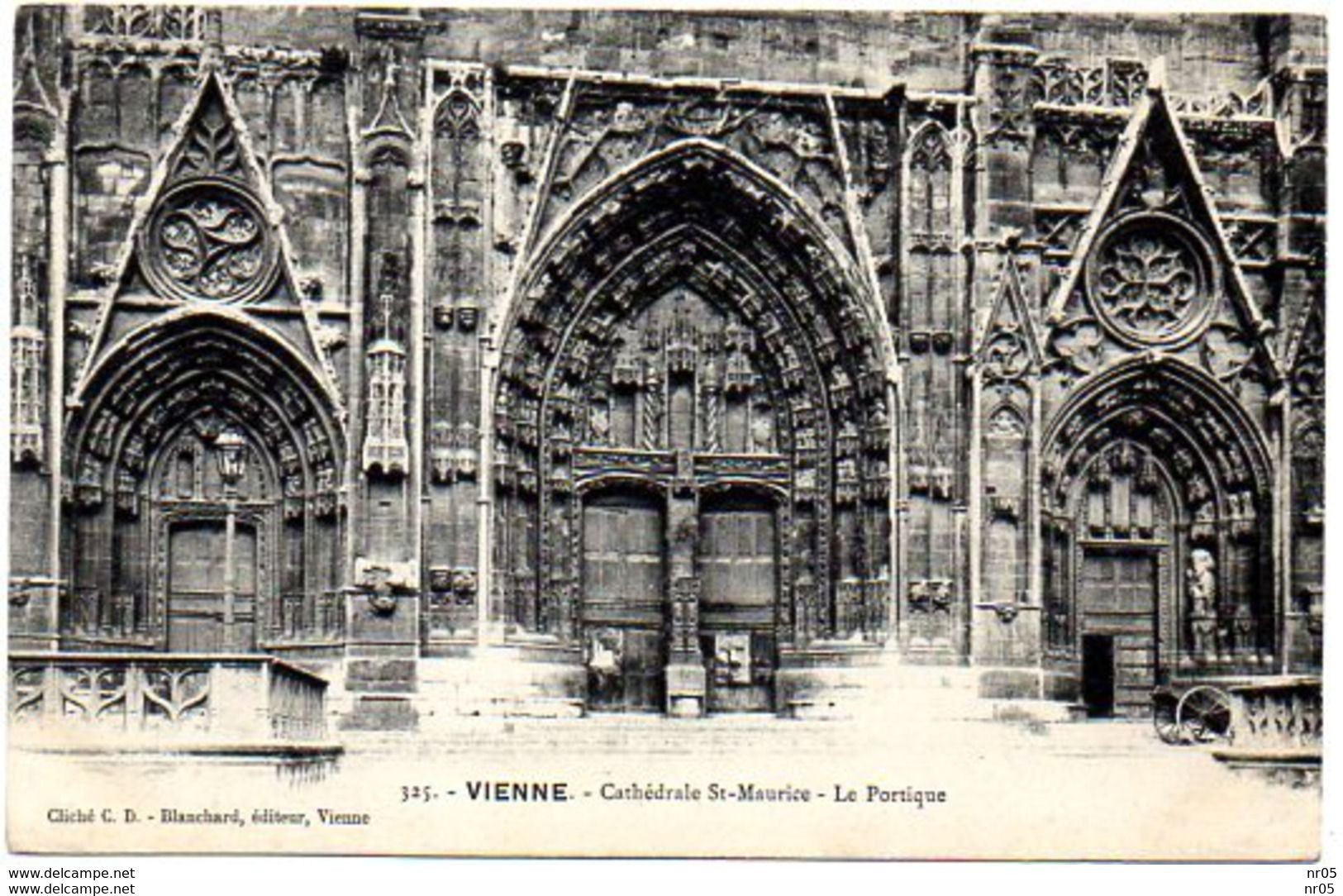 38 ( Isere ) - VIENNE - Cathedrale St Maurice - Le Portique - Vienne