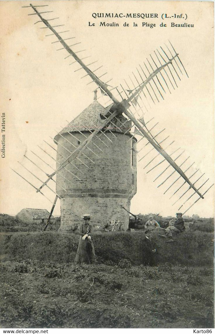 Quimiac * Mesquer * Le Moulin à Vent De La Plage De Beaulieu * Molen - Mesquer Quimiac