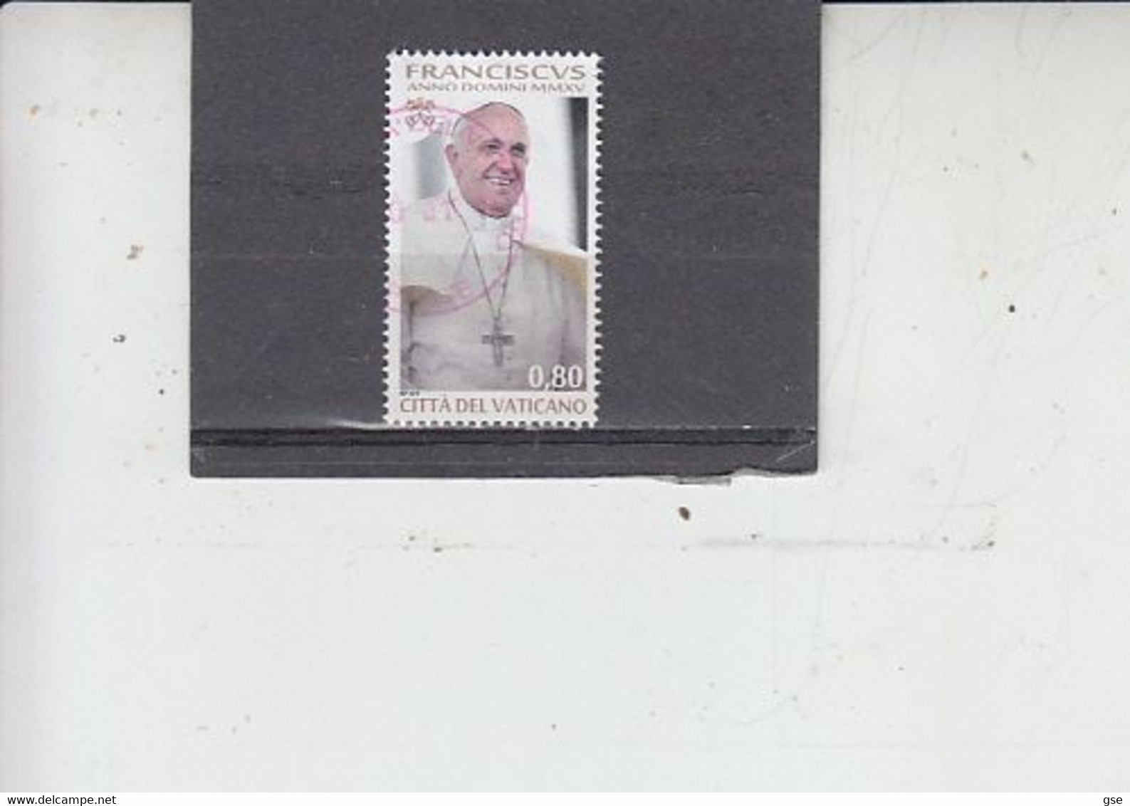 VATICANO  2015 - Sassone 1678° - Papa Francesco -.- - Used Stamps