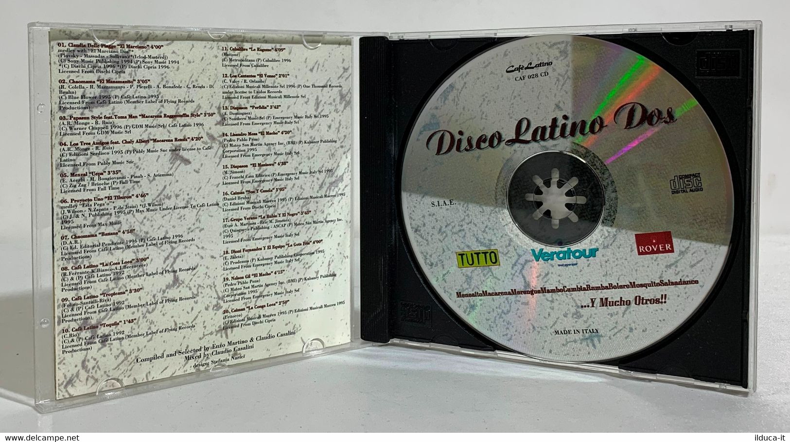 I102388 CD - Claudio Casalini - Disco Latino Dos - Tutto 1995 - Andere - Spaans