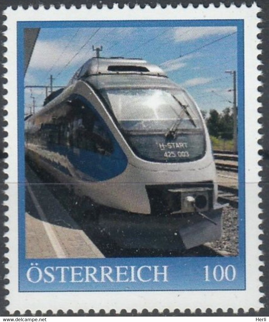 Personalisierte Marke "Eisenbahn" Aus Österreich - Postfrisch ** - Euronominale = 1,-- (F1631) - Personnalized Stamps