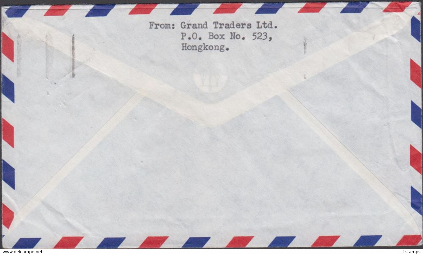 1973. HONG KONG. Elizabeth $ 1.30 On AIR MAIL Cover To Bromolla, Sweden From HONG KONG 3 MAY ... (Michel 206) - JF427083 - Storia Postale