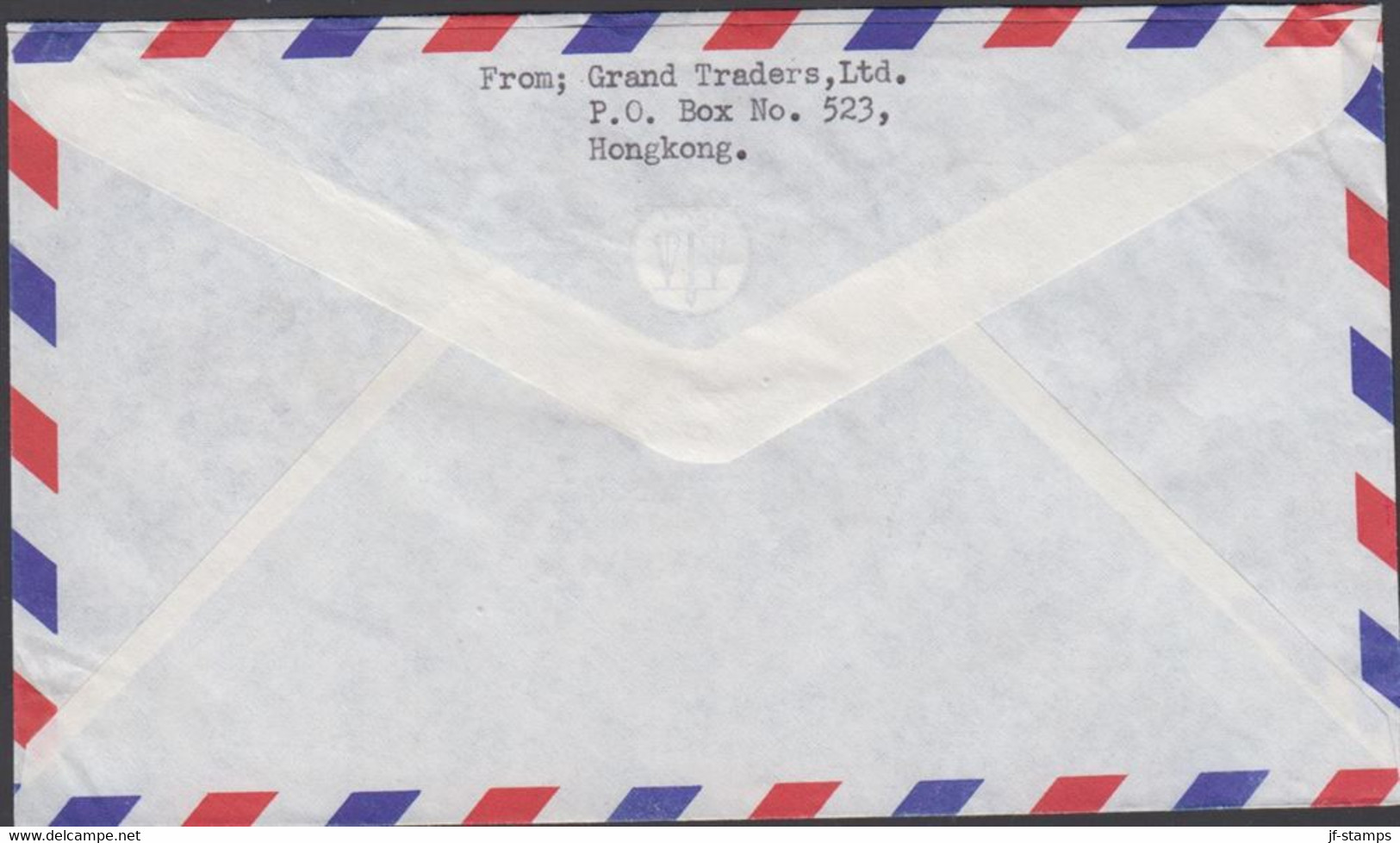 1968. HONG KONG Elizabeth 30 C + 2 Ex SHIPS 50 C On AIR MAIL Cover To Bromolla, Sweden Cancel... (Michel 235) - JF427091 - Cartas & Documentos