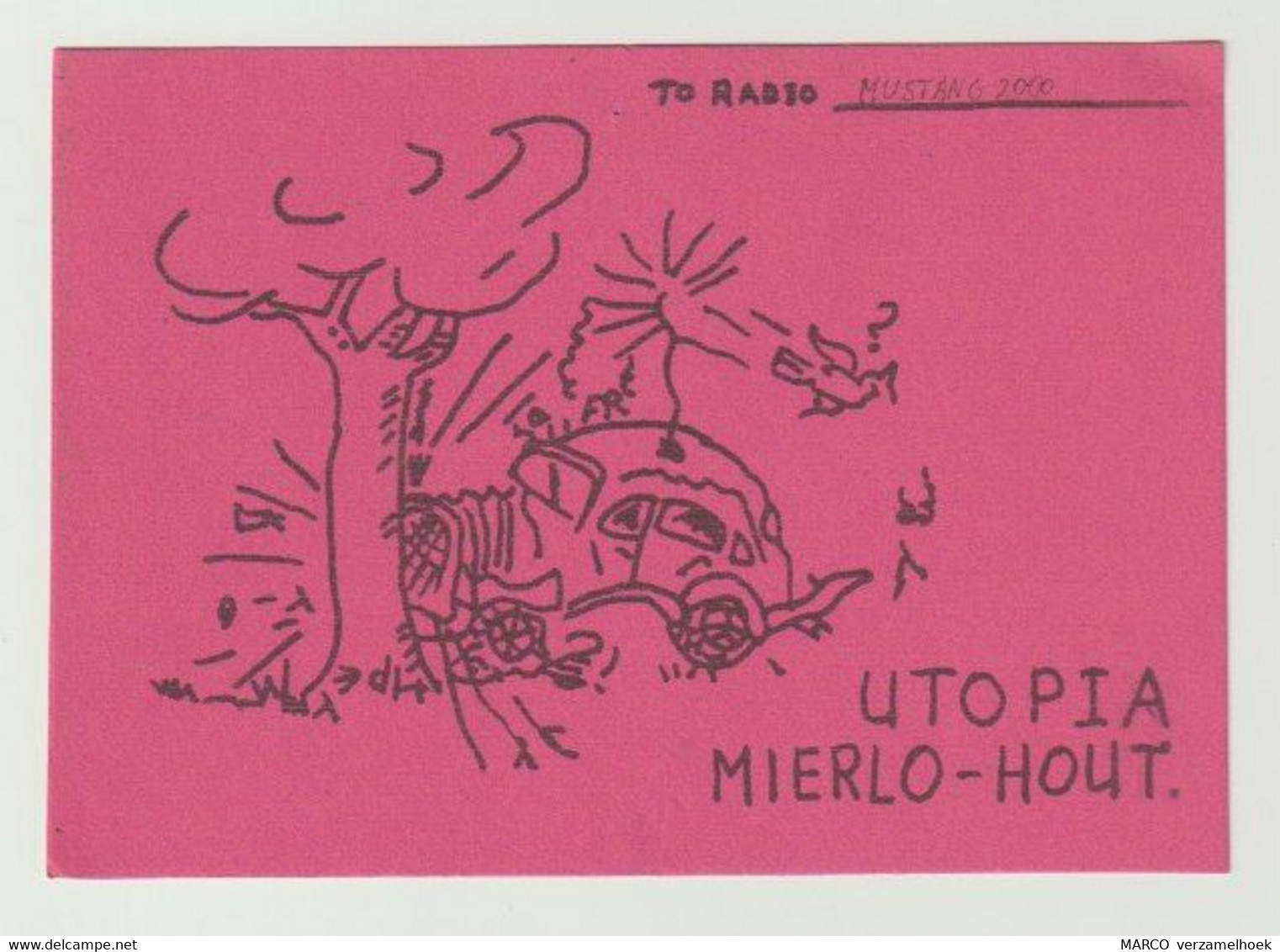 QSL Card 27MC Utopia Mierlo-hout Helmond (NL) - CB-Funk