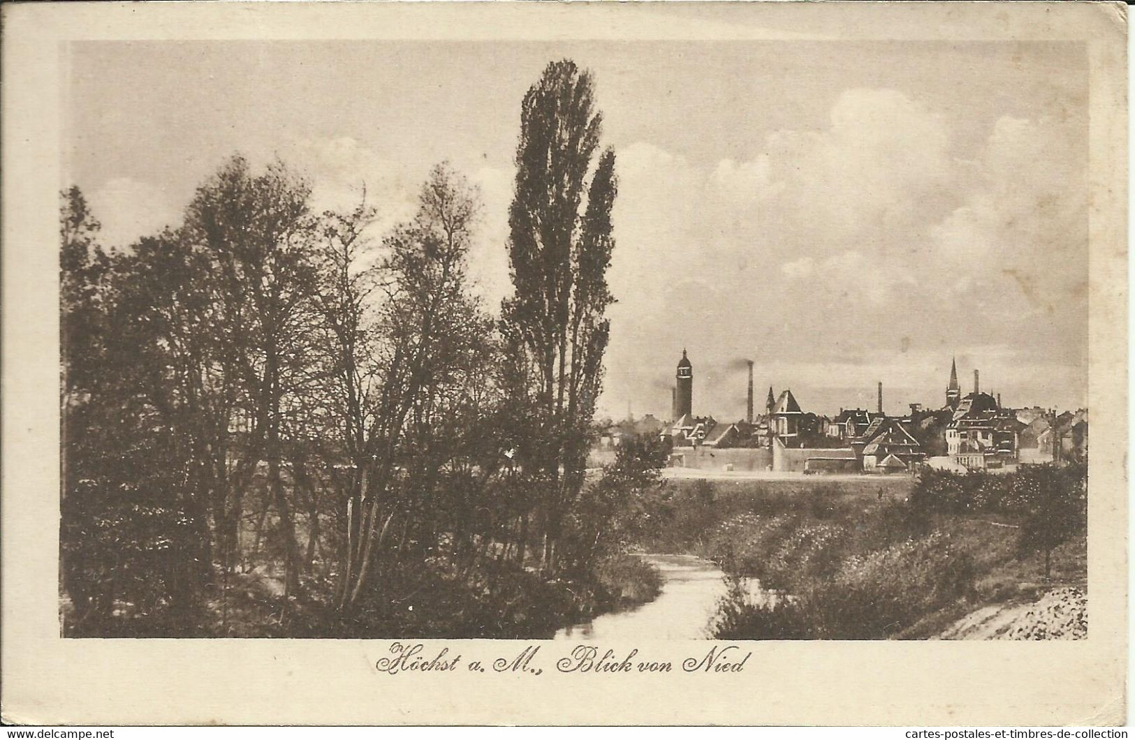 Höchst A. M. , Blick Von Nied - Höchst