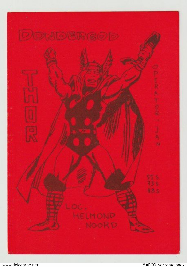 QSL Card 27MC Thor The Dondergod Helmond (NL) - CB