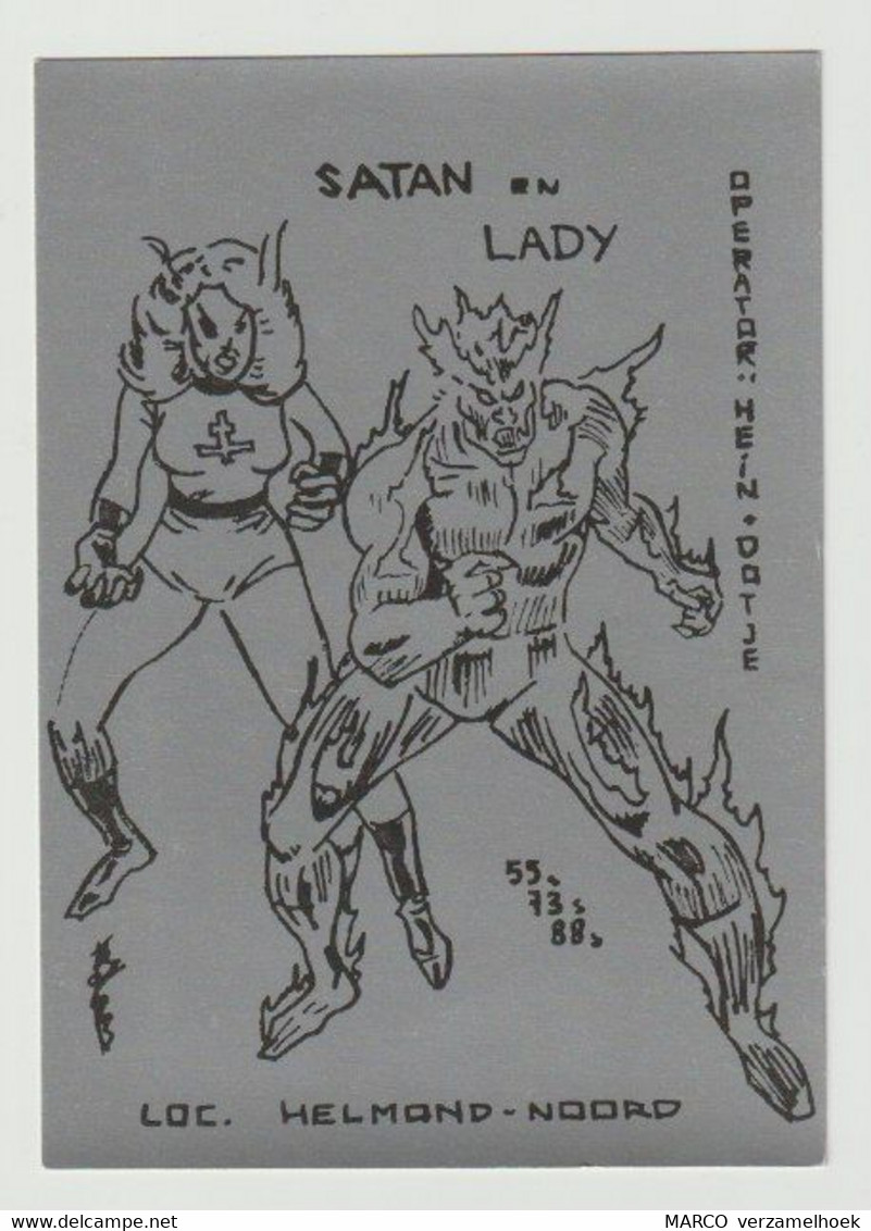 QSL Card 27MC Satan En Lady Helmond (NL) - CB