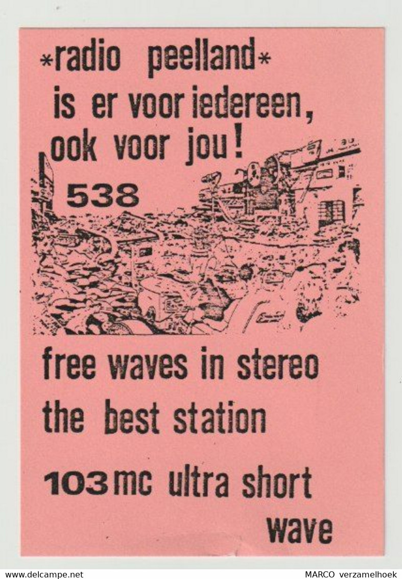 QSL Card 27MC Radio Peelland Helmond (NL) - CB-Funk