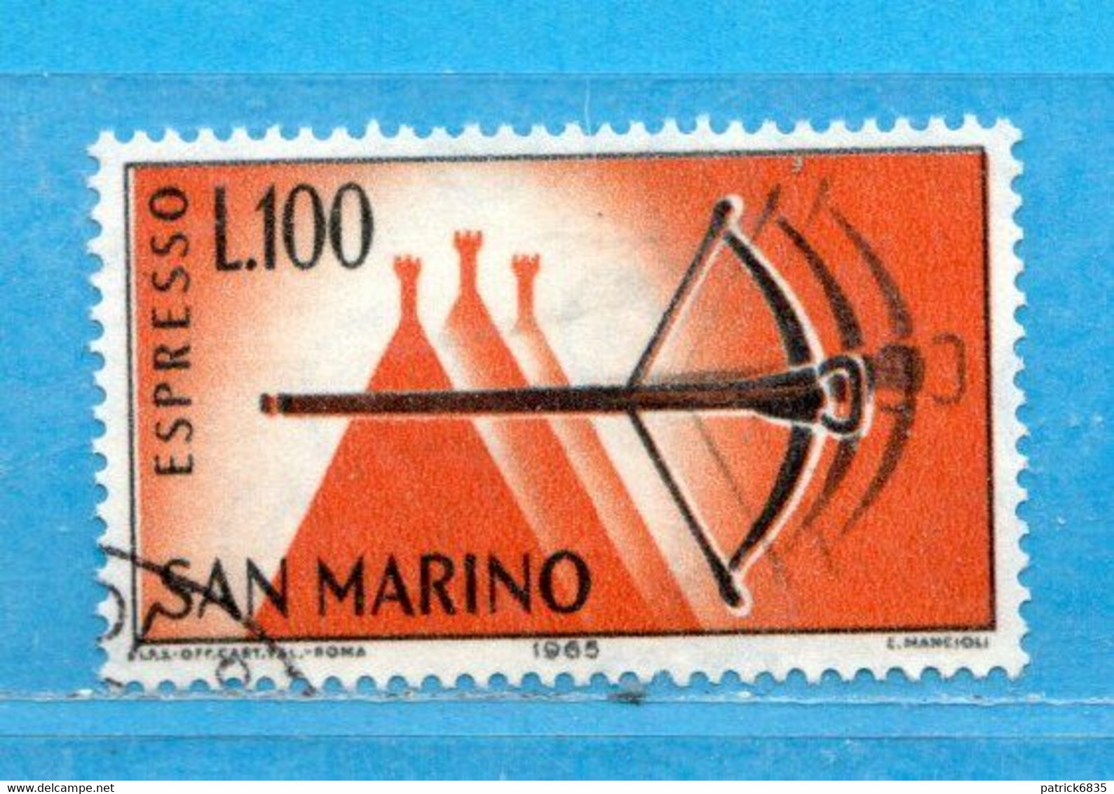 SAN MARINO ° 1966 - ESPRESSO. .Unif. E29. Usati - Timbres Express