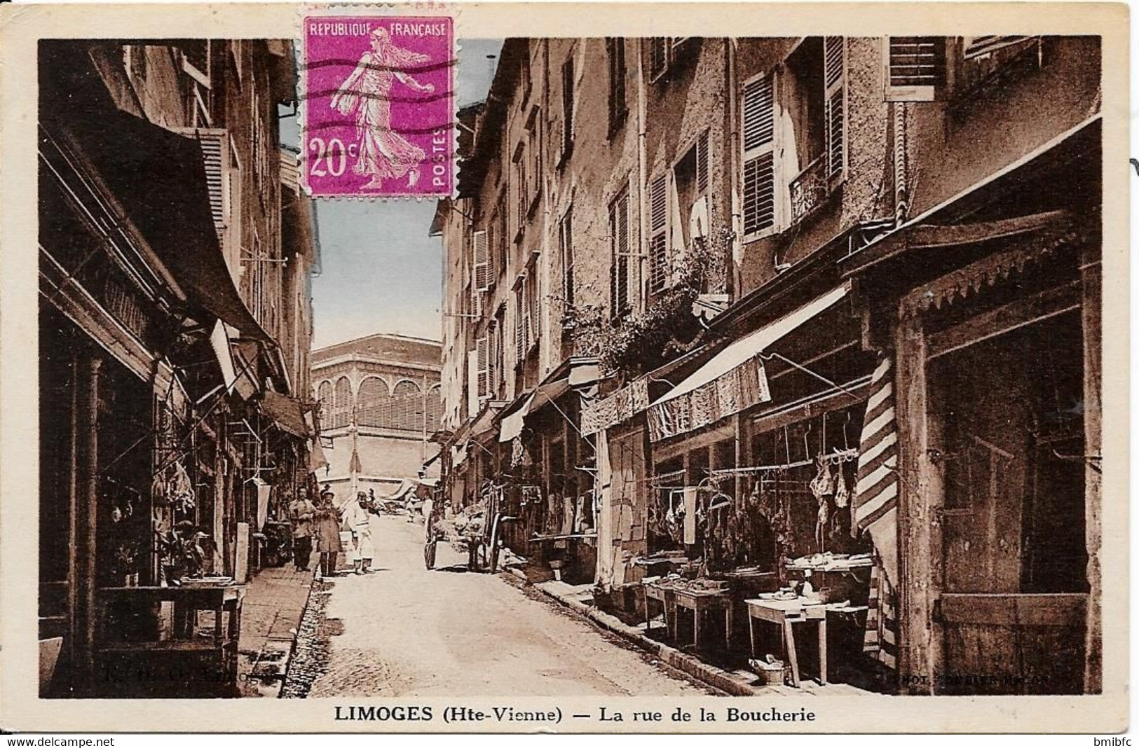 LIMOGES - La Rue De La Boucherie - Lauriere