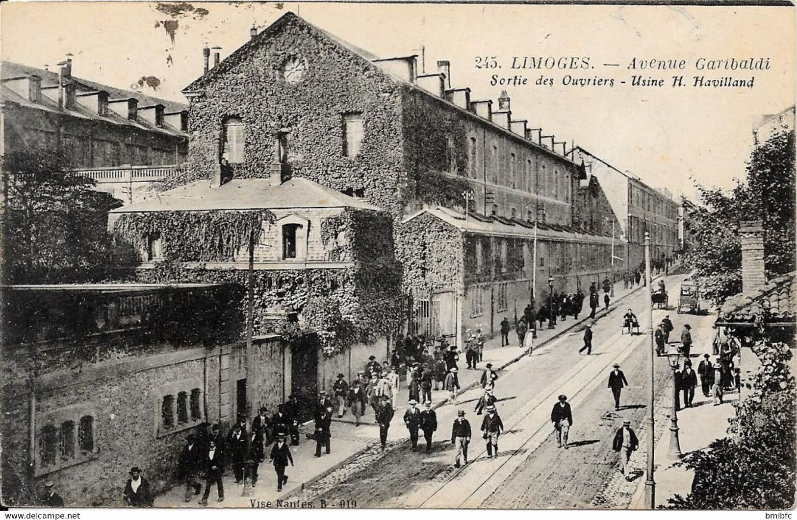LIMOGES - Avenue Garibaldi - Sortie Des Ouvriers - Usine H. Havilland - Lauriere