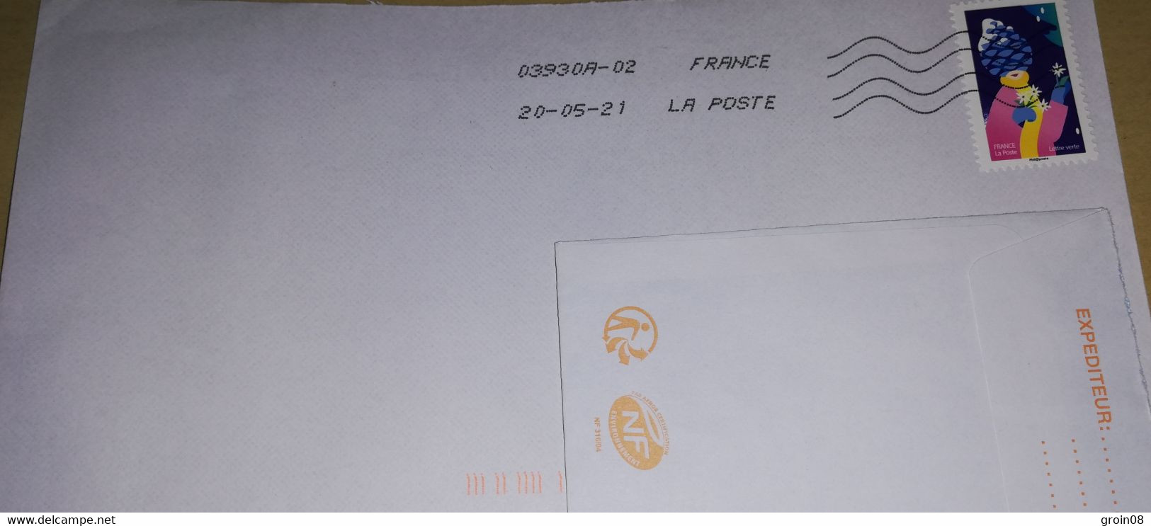 Enveloppe 3313 - Lettres & Documents