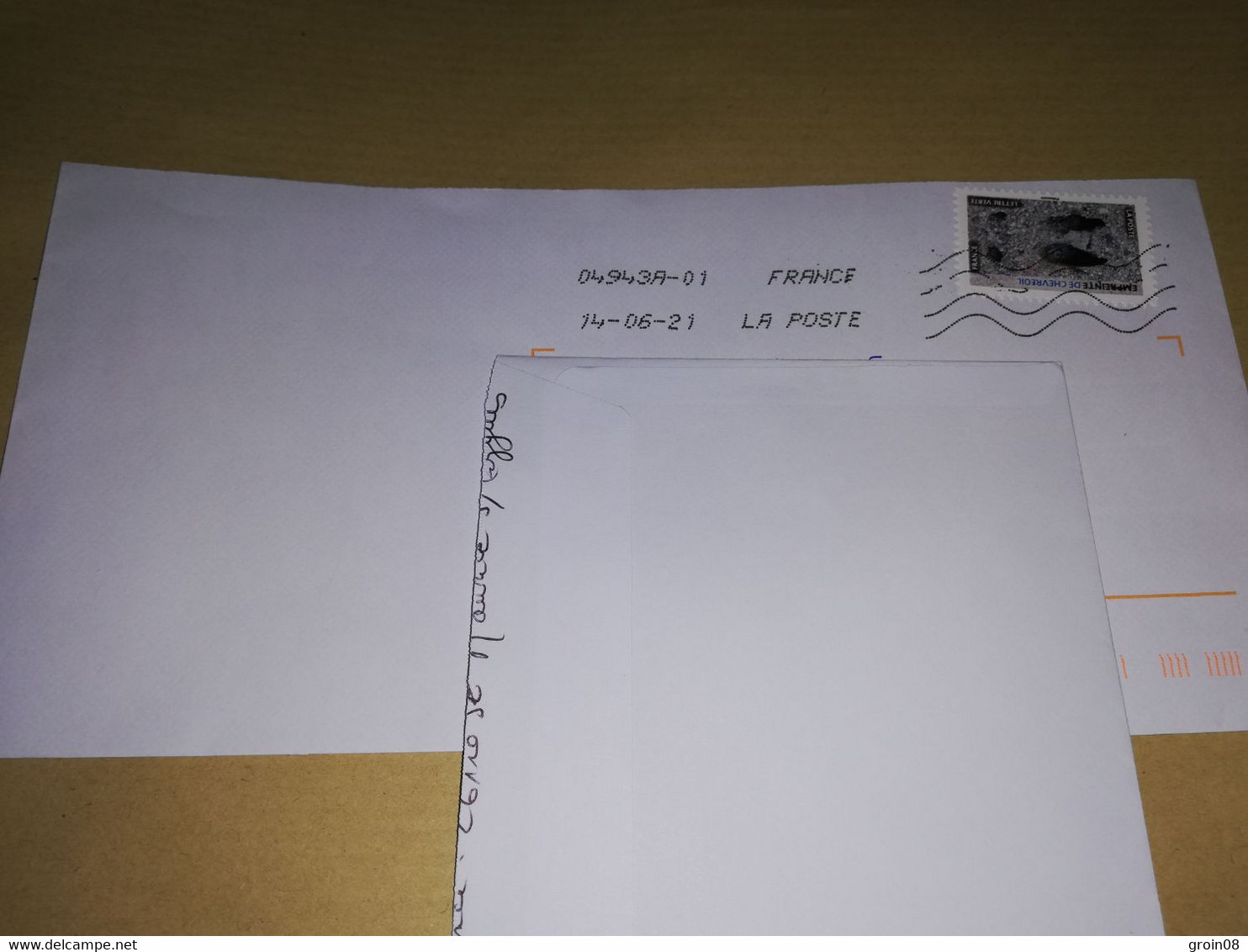 Enveloppe Empreinte De Chevreuil 3332 - Lettres & Documents